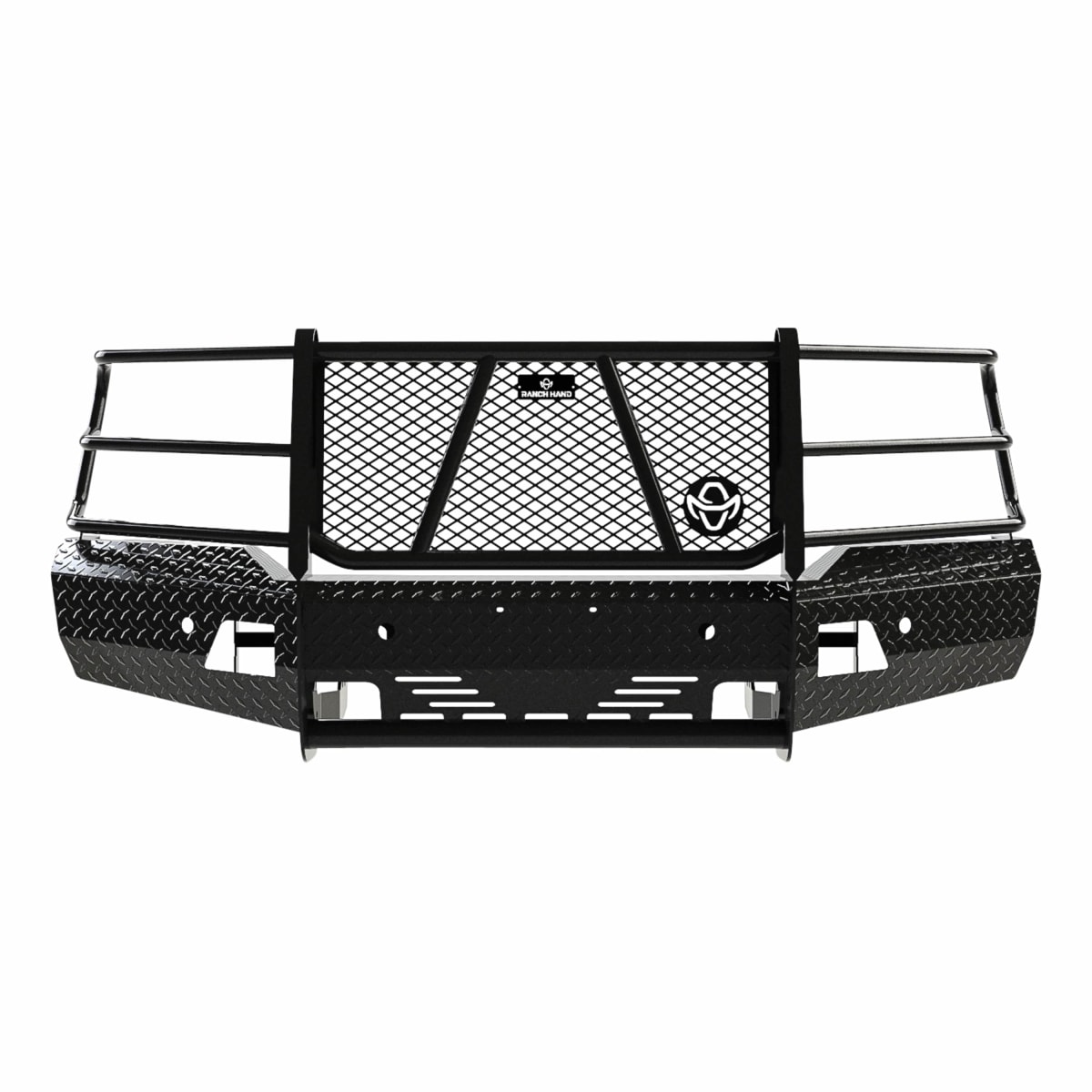 Summit Front Bumper with Grille Guard, Fits Select Chevrolet Silverado 1500