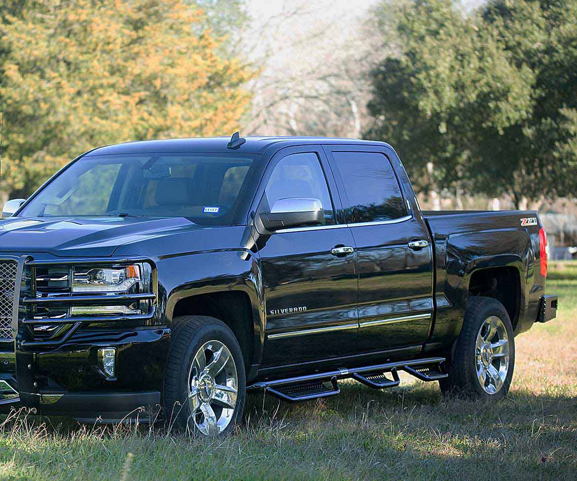 running boards for a 2017 silverado