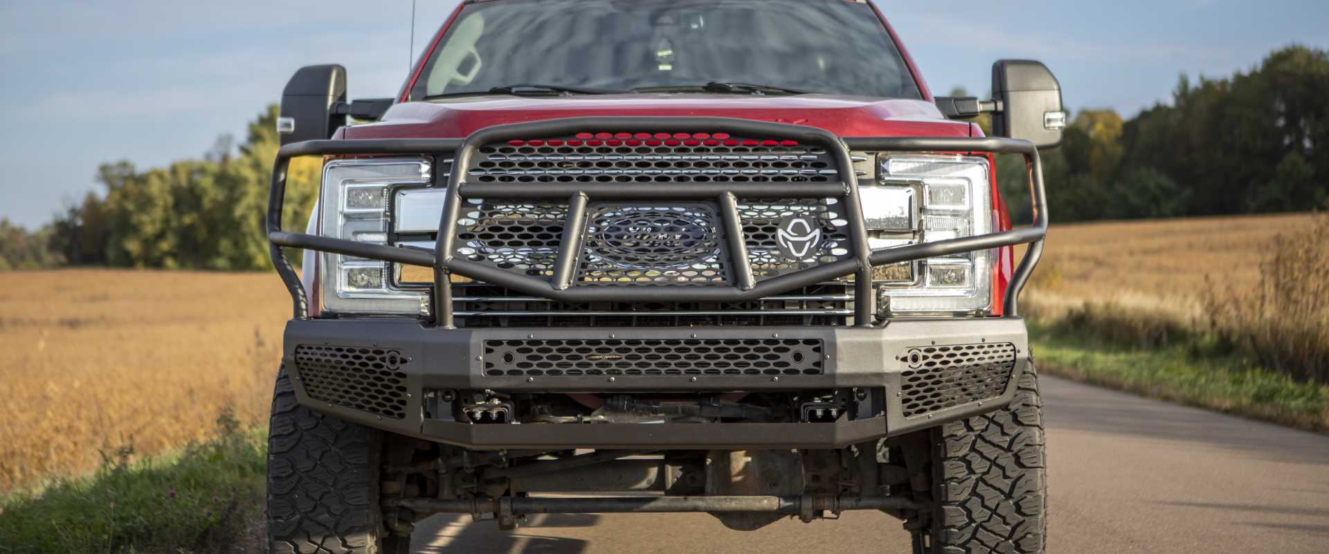 Ford F-250 bumper installation