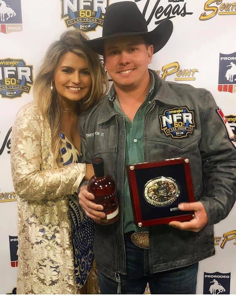 Trey Benton III Wins Round 1 at The National Finals Rodeo