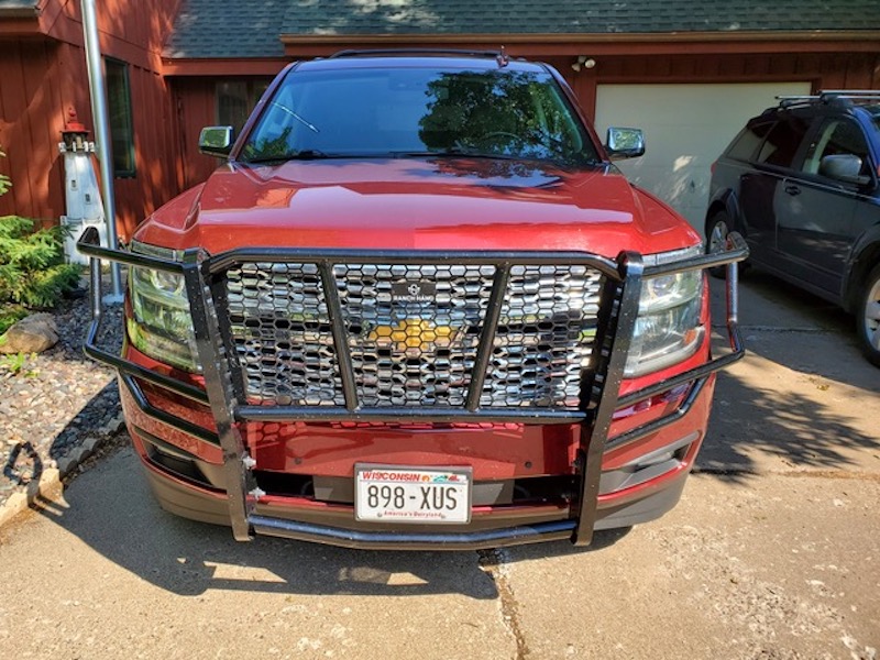 Put the Ranch Hand on my Wife's truck to protect her from Wisconsin Deer