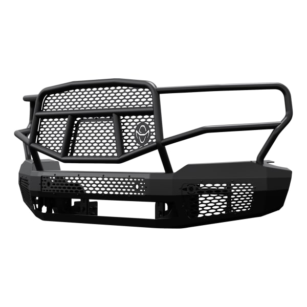Ranch Hand Midnight series bumper is form fitted tailored for your truck with sporty, bold style