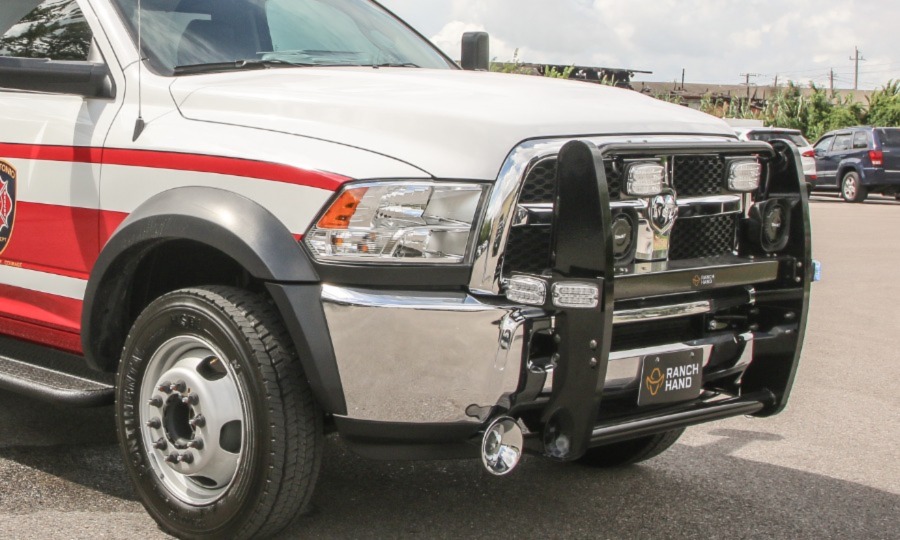 Ranch Hand emergency responders ambulance push bars for police and fire trucks