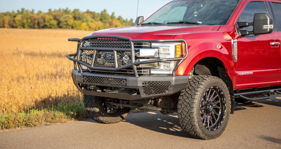 Which Ranch Hand bumper is best for my truck the bullnose bumper full grille guard bumper.